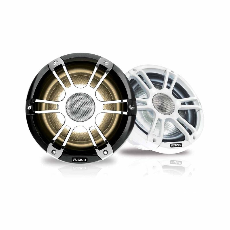 SG-FL882SPC 8.8” 330 W Sports Chrome Speakers with CRGBW LED Lighting image number 0