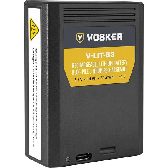 Vosker Extra Rechargeable Lithium Battery Pack for V300 and VKX Mobile Security Camera image number 4