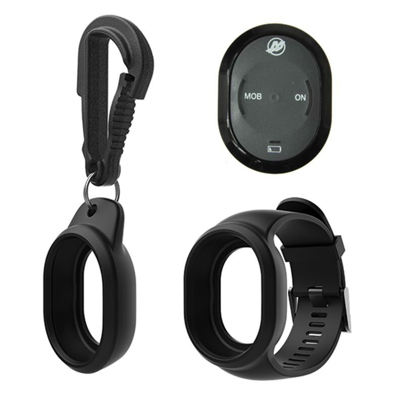 Wearable Fob Kit - Mercury SmartCraft Engines - Passenger Fob, Wristband & Carabiner Clip - 8M6007944 image number 0