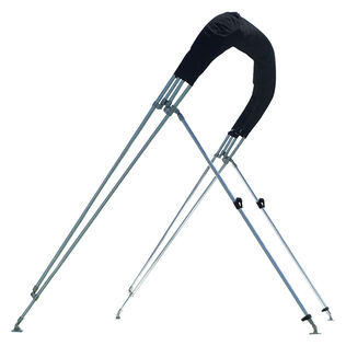 Bimini Top Adjustable Brace Kit, 22"-44"H (Round Tube Stainless Steel w/ Stainless Steel Fittings & Nylon Lever)