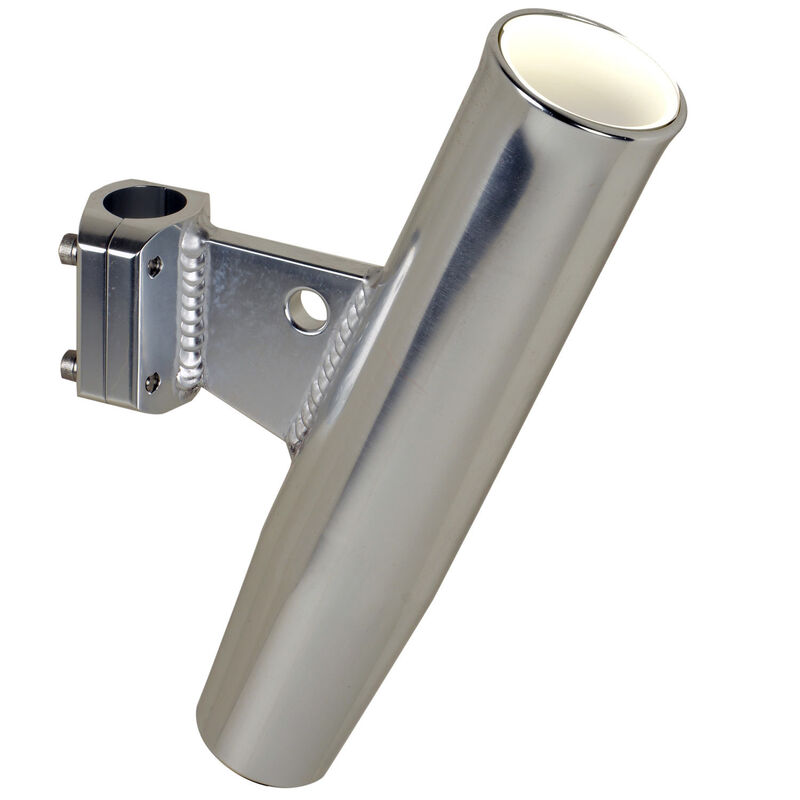Aluminum Vertical Clamp-On Rod Holder, Fits 1.05" Measured Outside Diameter image number 0