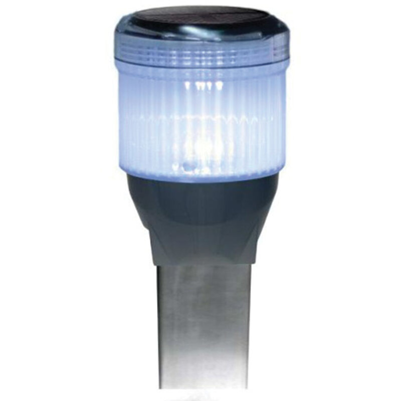 LAKE LITE INC Solar Dock Post Lite, Rectangular Base, 2Pack West Marine