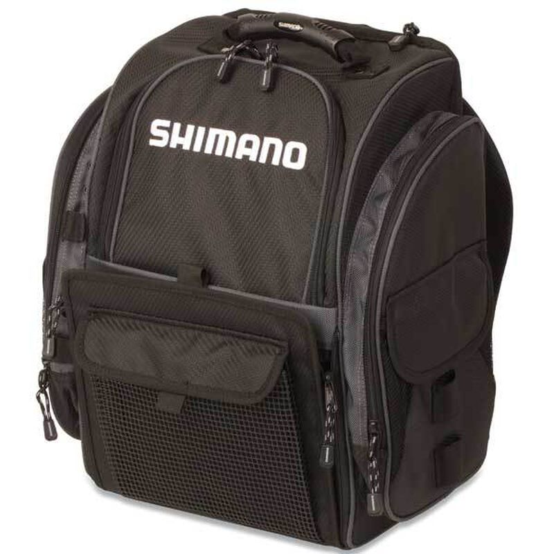 SHIMANO Medium Black Moon Tackle Backpack