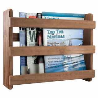 Teak Magazine Rack