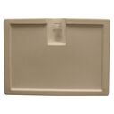 8WD95-1B-207 Deluxe Pontoon 27" Bench, Base Only, Tan image number 3