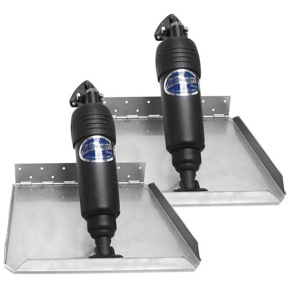 Bennett Bolt 1212ed Electric - Edge Mount Limited Space Trim Tab Kit, 12V, 12" x 12" image number 0