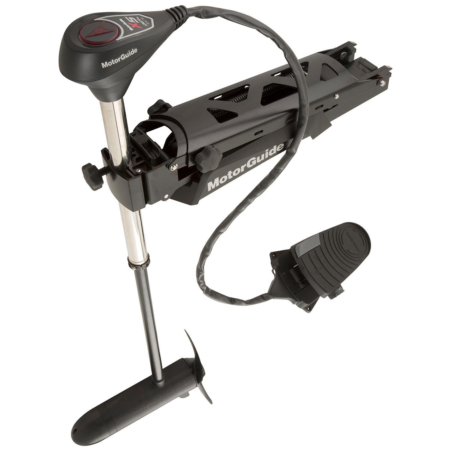 thumbnail image 2 of Inflatable Boat With Motor Jon Boat Watersnake Tracer Transom Mount Trolling Motor - Freshwater Fishing Motor For Small Boats & Kayaks Trolling Motor Mount Top Case 2 of 13