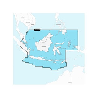 Navionics Platinum+ AE023R Java and Borneo, Electronic Chart