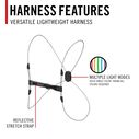 LH150 Ultralight Rechargeable Lighted Rope Harness image number 5