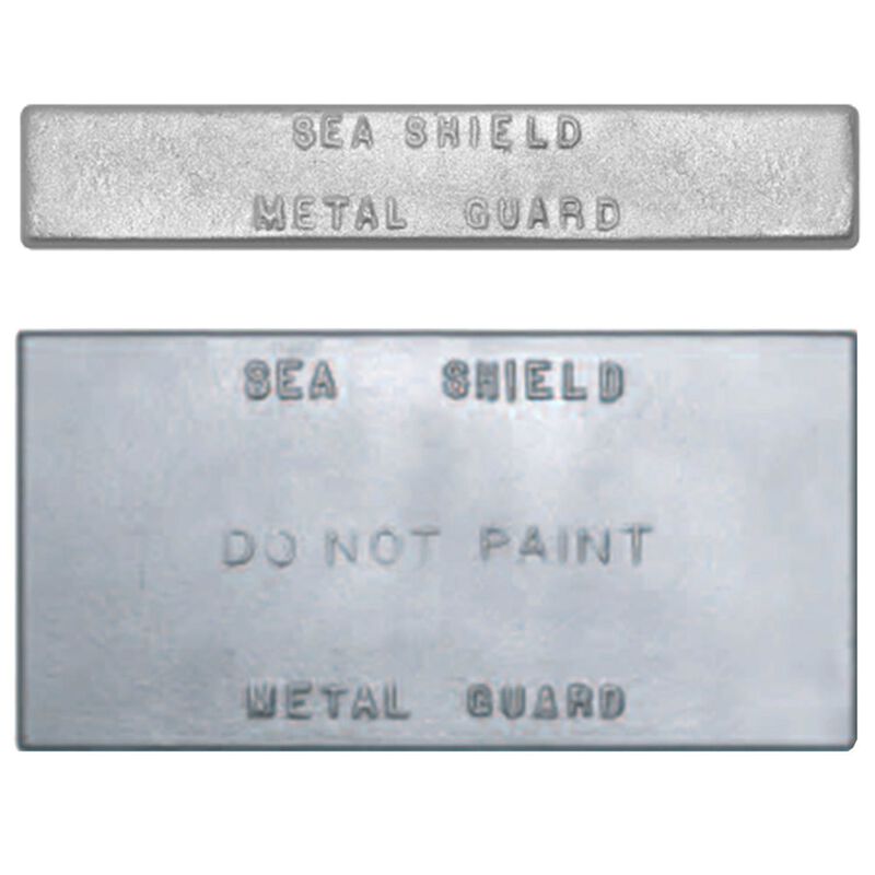 SEA SHIELD MARINE ZPN Solid Zinc Plates West Marine