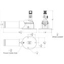 Grand Slam 860 Electric VHF Antenna and Navigation Light Mount image number 2