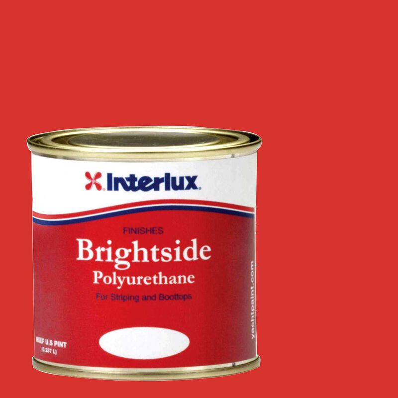 Brightside® Boottop & Striping Enamel, Fire Red, 1/2 Pint image number 0