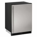 24" Stainless Refrigerator/Ice Maker Combo image number 0
