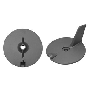 Zinc Fin Anode for Yamaha/Mariner, 3.7" x 2.2"