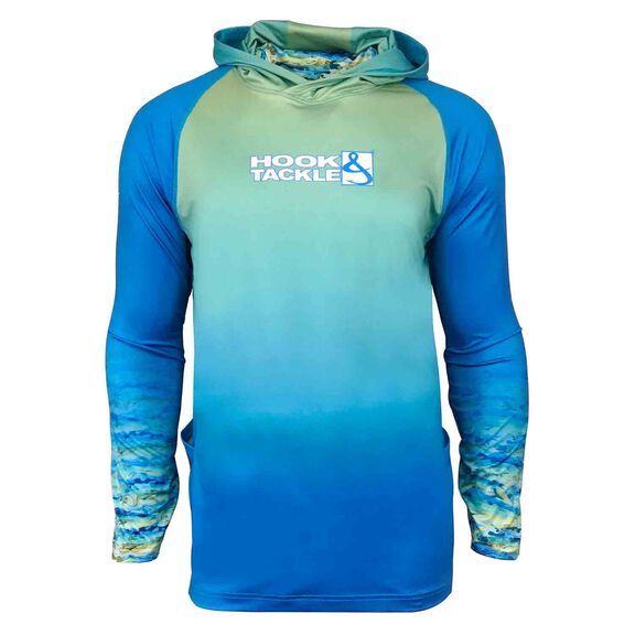 Men's Mahi Camo Hooded Shirt image number 2