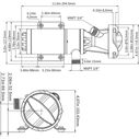 SEAFLO 03 Series 12V RV Macerator Pump 12 GPM with 3" RV Connector image number 1