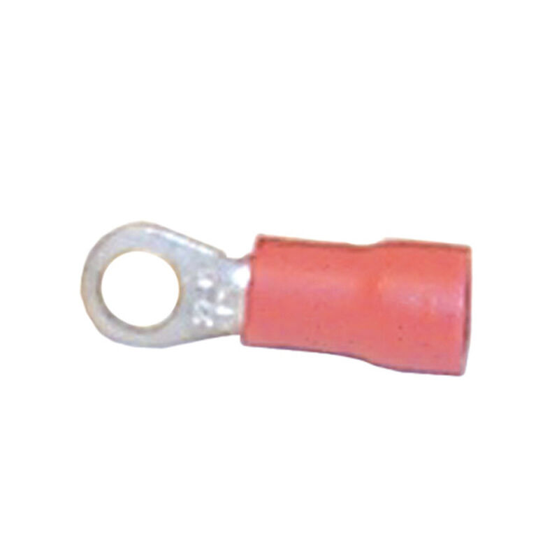 22-18 AWG Ring Terminals, #6, Red, 10-Pack image number 0