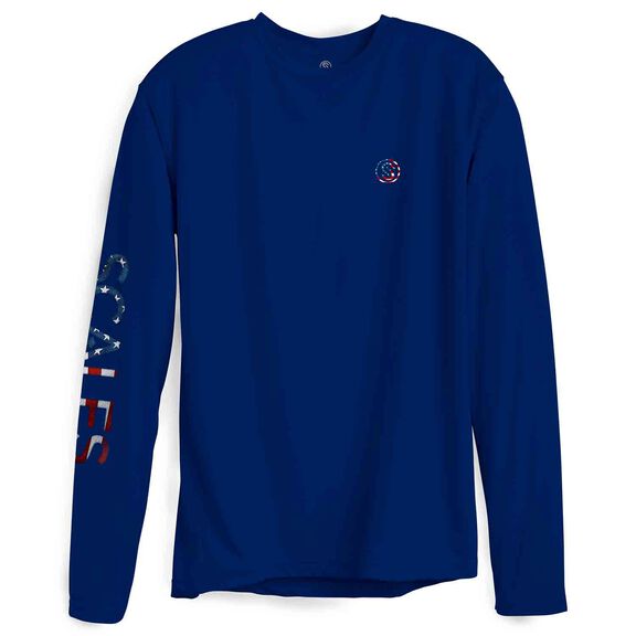 Men's Blue Seas Performance Shirt image number 1