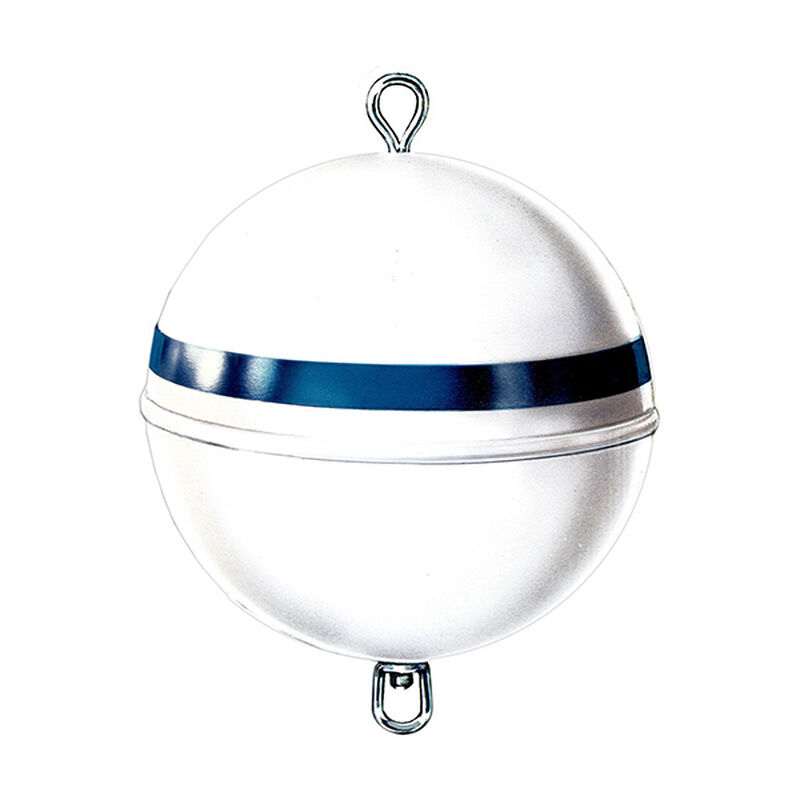 White Premium Mark V Mooring Buoy Swivel and Eye Style West Marine