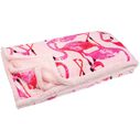 60" x 70" Plush Blanket, Pink Flamingos image number 1