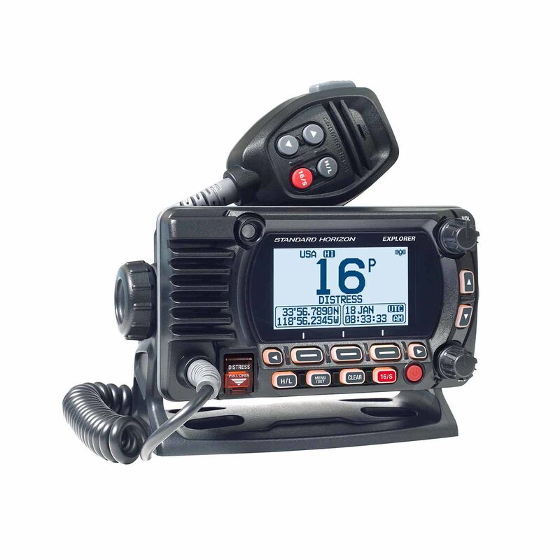 GX1800GB Explorer 25W Fixed Mount VHF/GPS/Second Station Capable image number 1