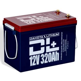Lithium Iron Phosphate Dual Purpose Battery, 12V, 320Ah, Group 31