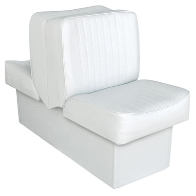 10" Base Run-a-Bout Lounge Seat, White