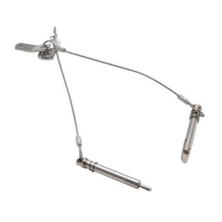 Boat Bimini Top Fitting Quick Pin with Lanyard