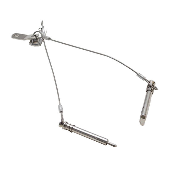 Boat Bimini Top Fitting Quick Pin with Lanyard image number 0