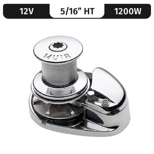 Muir Storm 1250 Capstan Windlass, 5/16" HT (G4), 12V DC, 1200W