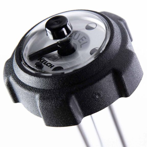 MOELLER Fuel Cap with Gauge, 12 1/4" Sender Arm West Marine