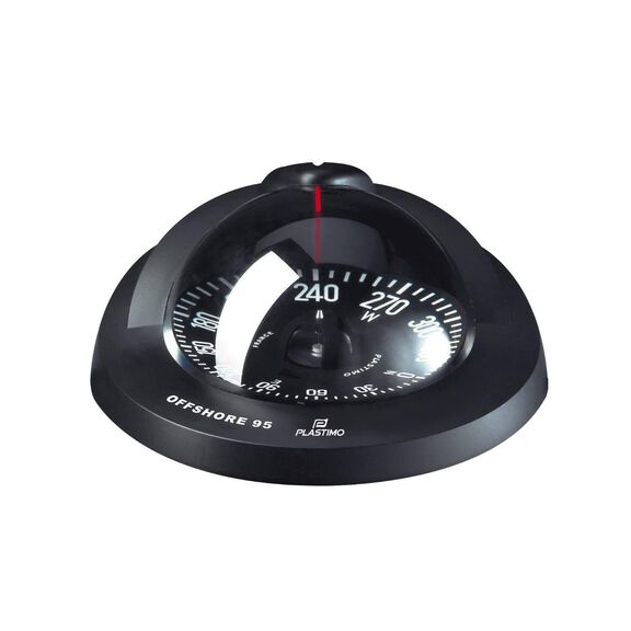 Offshore 95 Compass, Flush Mount, Black Case, Black Card image number 0
