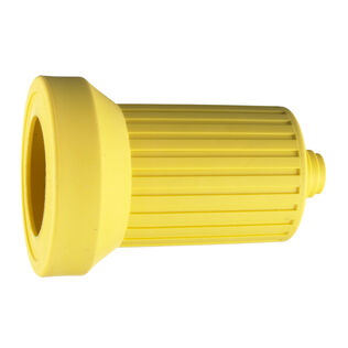 Hubbell Weatherproof Connector Boot, 15A SB, Yellow, EXT/Adap