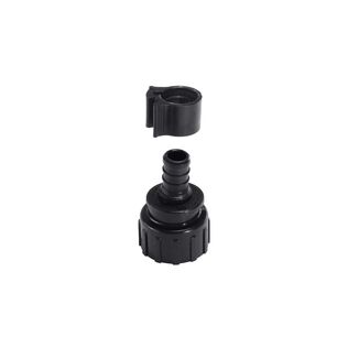 PEXlock 1/2" Barb x 3/4" Hose BIB FPT Swivel Straight