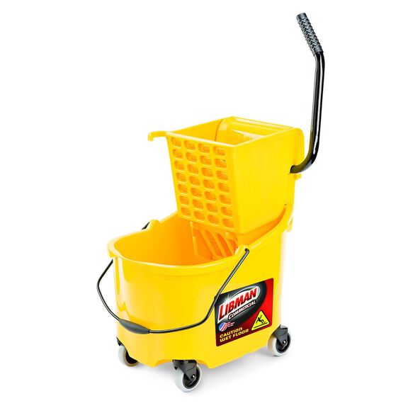 26-32 Quart Mop Bucket & Side-Press Wringer image number 0