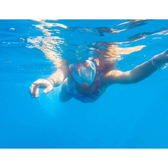 Aria Classic Snorkel Mask Combo, Small/Medium image number 2