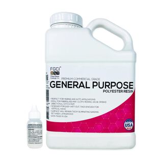 General Purpose PolyEster Resin, Gallon Kit