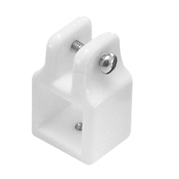 1" Square Jaw Slide for Bimini Top, White image number 0