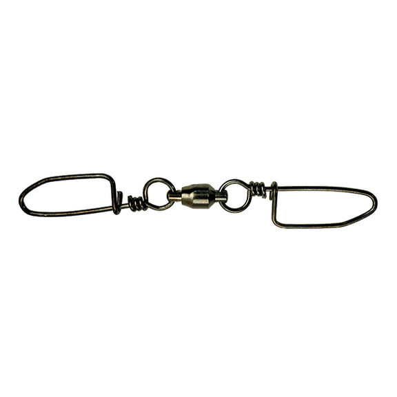 200 lb. Ball Bearing Double Snap Swivels image number 0