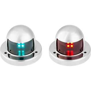 SEAFLO 03 Series Port & Starboard LED Navigation Light Set 12V 1NM