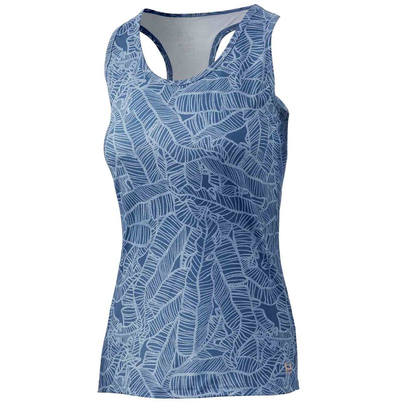 Women's Pursuit Linear Leaf Tank Top image number null