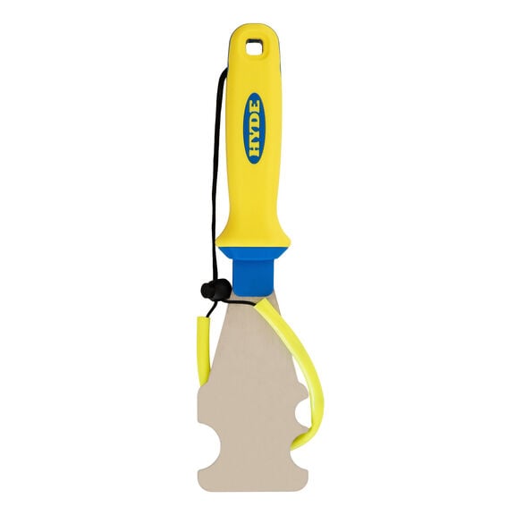 Marine Stainless Steel 3'' Stiff Multi-Tool Scraper with Landyard image number 0