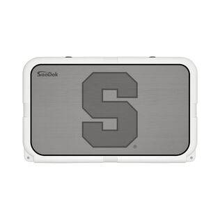 SeaDek Cooler Pad - Collegiate Collection - Fits YETI Tundra 45 - Storm Gray / Black, University of Syracuse