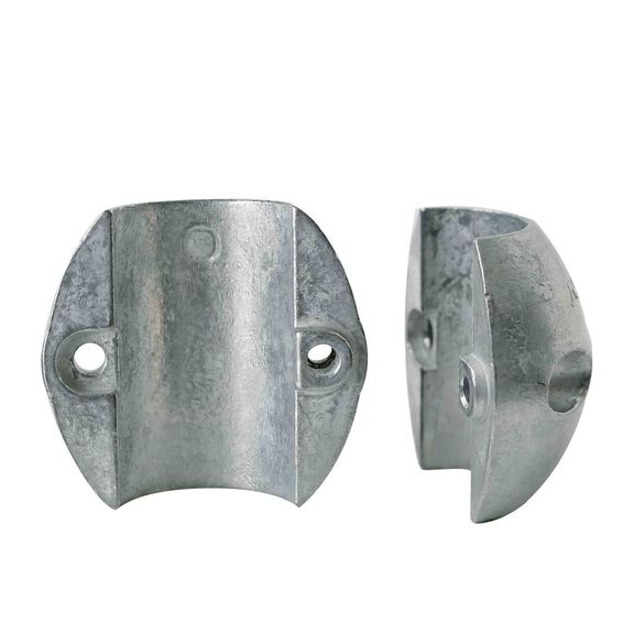 Streamlined Aluminum Prop Nut Shaft Anode, 2.56" ID, 4.72" OD, 3.54"H image number 2