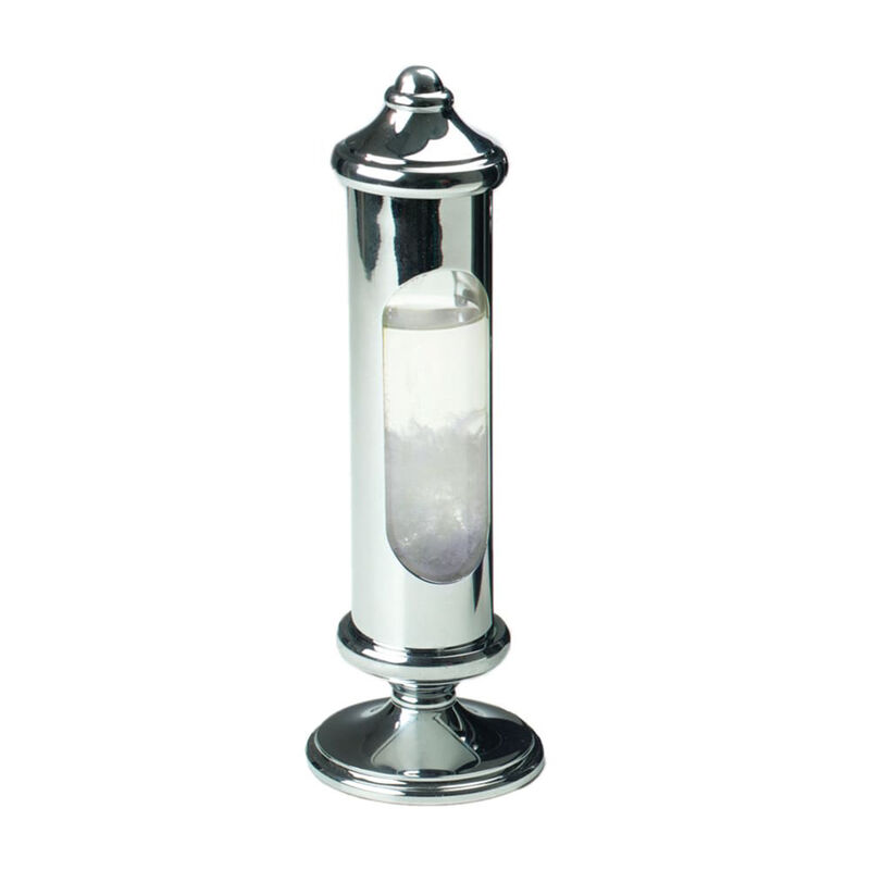 Weems & Plath Chrome Stormglass in Black Gift Box | by West Marine