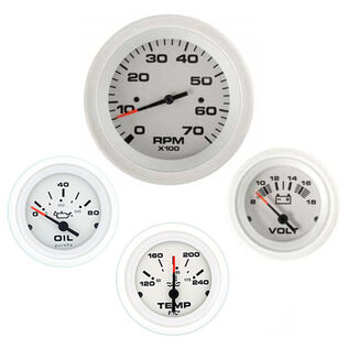 Arctic Series Twin Engine Add On IB/IO 4 Gauge Set
