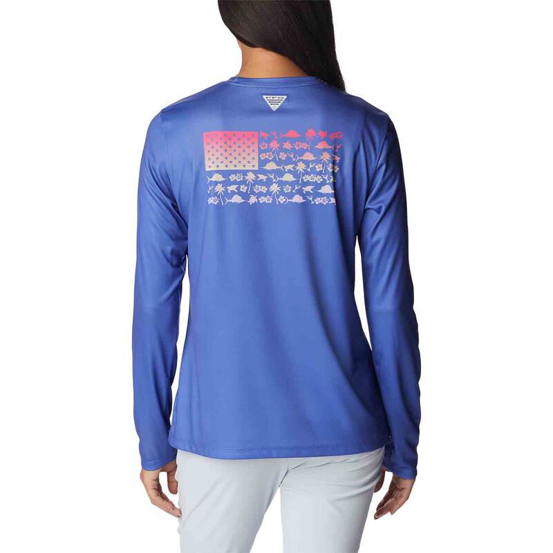 Women's Tidal Tee™ PFG Fish Flag Shirt image number 0