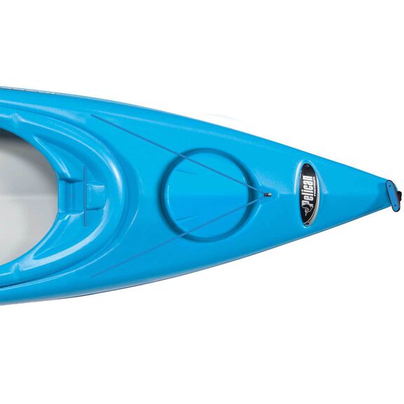 Intrepid 100X Sit-Inside Kayak, Blue/White image number 2