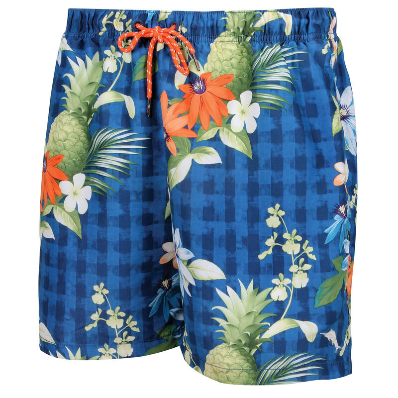 Men's Naples Poipu Pineapple Swim Trunks West Marine