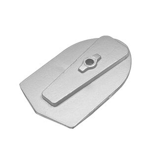 Aluminum Bar/Plate Anode for Yamaha, 2.4" x 3.7" x 0.5"